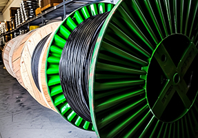medium voltage cable on reel