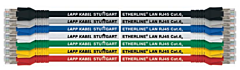 24441223 - LAPP ETHERLINE&reg; RJ45 LAN CAT6A Cordset - 4x2x27AWG - RJ45 to RJ45 - 10m - Green