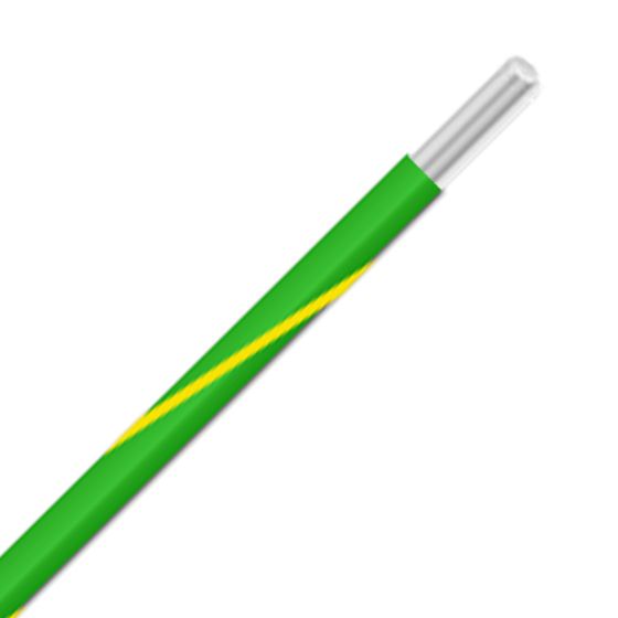 UL1199 PTFE Hook-Up Wire - 28AWG Solid Conductor - Green/Yellow, Hook-Up &  Lead Wire Distributor