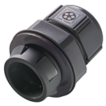 LAPP SKINTOP® CLICK Strain Relief Cable Gland - M12 - Black