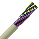 0037150 - LAPP UNITRONIC&reg; LiHH Data, Signal & Control Cable - 20 AWG/2 Conductor - Gray