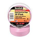 Scotch Professional Grade Color Coding Vinyl Electrical Tape 35 - Pink
