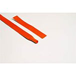 Dunbar WFHS-221 ArmorFlex 60 mm Woven Fabric 2:1 Polyester/Polyolefin Heat Shrink - Orange