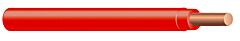 TFN Building Wire - 16 AWG - Red - Solid Conductor