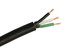 Type SJEOOW Portable Cord - 16/3 UL & CSA 300V - Black