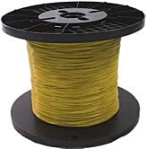 NEMA HP-3 / M16878 / Type E / UL 1213 Hook-Up Wire - 24 AWG 1 Strand - Yellow