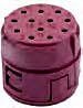 73002714 - LAPP EPIC® SIGNAL M23 insert - 12 contact configuration - with contacts - P-Type 1mm contacts  - Male Plug Signal