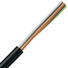 LAPP &Ouml;LFLEX&reg; H05VV-F Cordage  - 16 AWG 5 Conductor - Black