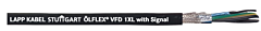 701713 - LAPP &Ouml;LFLEX&reg; VFD 1XL with Signal - 10 AWG 4 + (18 AWG) conductor - Black