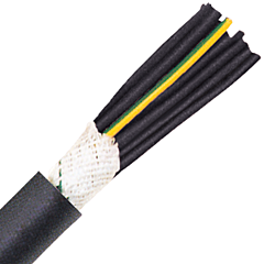 8920254 - LAPP &Ouml;LFLEX&reg; FD 890 Unshielded Multiconductor Cable - 20 AWG 25 Conductor - Black
