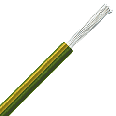 1236000 - LAPP &Ouml;LFLEX&reg; HEAT 125 SC High Temperature Control Cable - Unshielded - 14 AWG 1 Conductor - Green/Yellow