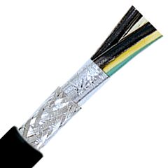 2212040 - LAPP &Ouml;LFLEX&reg; TRAY II CY Shielded Flexible Tray Cable - 12 AWG 4 Conductor - Black