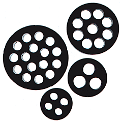 LAPP SKINTOP® DIX-M Multi Cable Sealing Bushing - 5 x 0.236 inch holes - For M32 and NPT 1 - 53332560