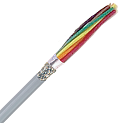 301804S - LAPP UNITRONIC&reg; 300 S Data, Signal & Control Cable - 18 AWG/4 Conductor - Gray