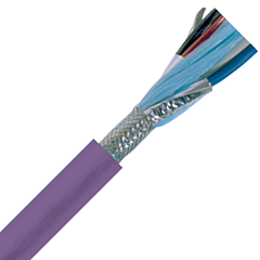 2170344 - LAPP UNITRONIC® Bus DeviceNet FD Bus Cable - 18 AWG/1 Pair + 15 AWG/1 Pair - Violet - PUR