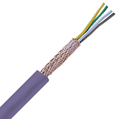 2170803 - LAPP UNITRONIC&reg; Bus LD Bus Cable - 24 AWG/1 Pair - Violet - UL/CSA CMX