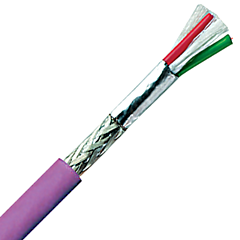 2170220 - LAPP UNITRONIC&reg; Bus PB Bus Cable - 22 AWG/1 Pair - Violet - PVC