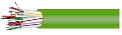 Advanced Digital Cable (ADC) EZ Access Control Cable - Riser - Green - 1000 ft reel