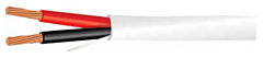 Security Alarm Cable - CMP Plenum Rated - Unshielded - 22 AWG 2 Conductor - White Jacket - 1000 ft Reel