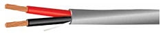 Security Alarm Cable - CMR Riser Rated - Unshielded - 22 AWG 3 Conductor - Gray Jacket - 1000 ft Reel
