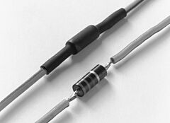 TE Raychem TAT-125 1 inch Dual Wall Heat Shrink Tubing - Black