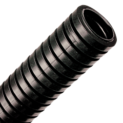 Aeros Conduit ROHRflex Multi PA 6-L - 1-1/2" - 2"  x 82' Coil - Coarse Profile - Black