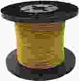 NEMA HP-3 / M16878 / Type E Military & Commercial Wire - 16 AWG 19 Strand - Yellow