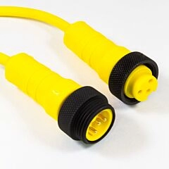 ALPHA CONNECT Flexible Cordset - MINI-7/8 to MINI-7/8 - 3 pole - 15 meter - 49.2 feet LR03KR113 YL400