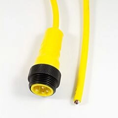 ALPHA CONNECT Flexible Cordset - MINI-7/8 to cut end - 4 pole - 3 meter - 9.84 feet LR0400108 YL357