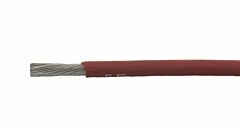 Alpha Wire EcoWire&reg;  Hook-Up/Lead Wire - 14 AWG 41 Stranded Conductor - Tinned copper - 600V - Brown - 100 ft