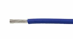 Alpha Wire EcoWire&reg;  Hook-Up/Lead Wire - 20 AWG 10 Stranded Conductor - Tinned copper - 600V - Dark Blue - 100 ft