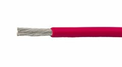 Alpha Wire EcoWire&reg;  Hook-Up/Lead Wire - 24 AWG 7 Stranded Conductor - Tinned copper - 600V - Red - 1000 ft