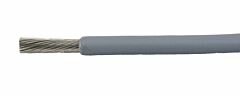 Alpha Wire EcoWire® Hook-Up/Lead Wire - 14 AWG Solid Conductor - Tinned copper - 600V - Slate - 1000 ft