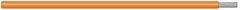 UL1199 PTFE Hook Up Wire - 26 AWG 7 Strand - Orange