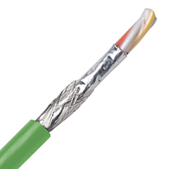 2170893 - LAPP ETHERLINE&reg; 2 Pair: CAT5 Stationary - 22 AWG - Green