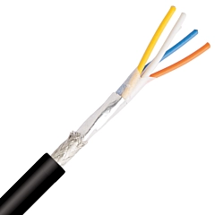 2170454 - LAPP ETHERLINE® ROBUST FR CAT5e - 22 AWG - TPE - Black