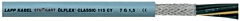 1136107 - LAPP &Ouml;LFLEX&reg; CLASSIC 115 CY - 19 AWG 7 Conductor - Shielded Gray PVC