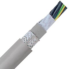 0027651 - LAPP ÖLFLEX® FD 855 CP Shielded Multiconductor Cable - 16 AWG 5 Conductor - Gray