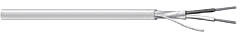Carol&reg; C2534A Foil Shield Multiconductor Cable - 18 AWG 2 Conductor - PVC Jacket - 300V