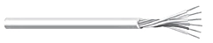 Carol&reg; C4119A Unshielded Multiconductor Cable - 20 AWG 4 Conductor - PVC Jacket - 300V