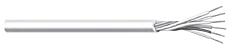 Carol&reg; C6351A Unshielded Multiconductor Cable - 20 AWG 2 Conductor - PVC Jacket - 300V