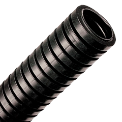 Aeros Conduit ROHRflex Multi PA 6-L - 1-1/2" - 2" x 82' Coil - Coarse Profile - Black