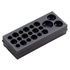 LAPP SKINTOP® CUBE MULTI Multi-Cable Bushing System - 21 Cable Insert - Black - 52220050