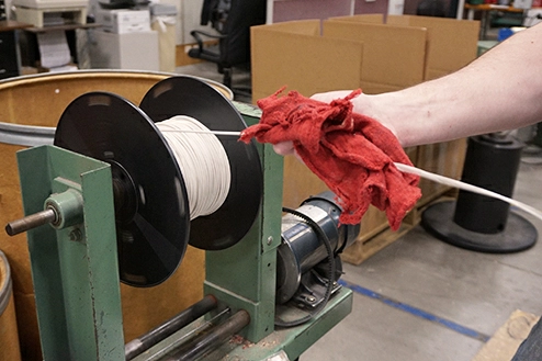 Re-spooling