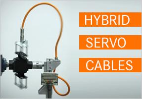 Hybrid Cables Handle Servo Power and Feedback