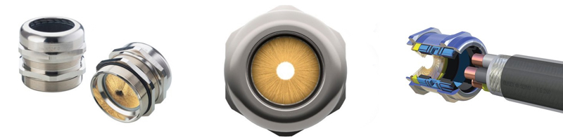 SKINTOP® Brush Cord Grip/Cable Gland Illustration